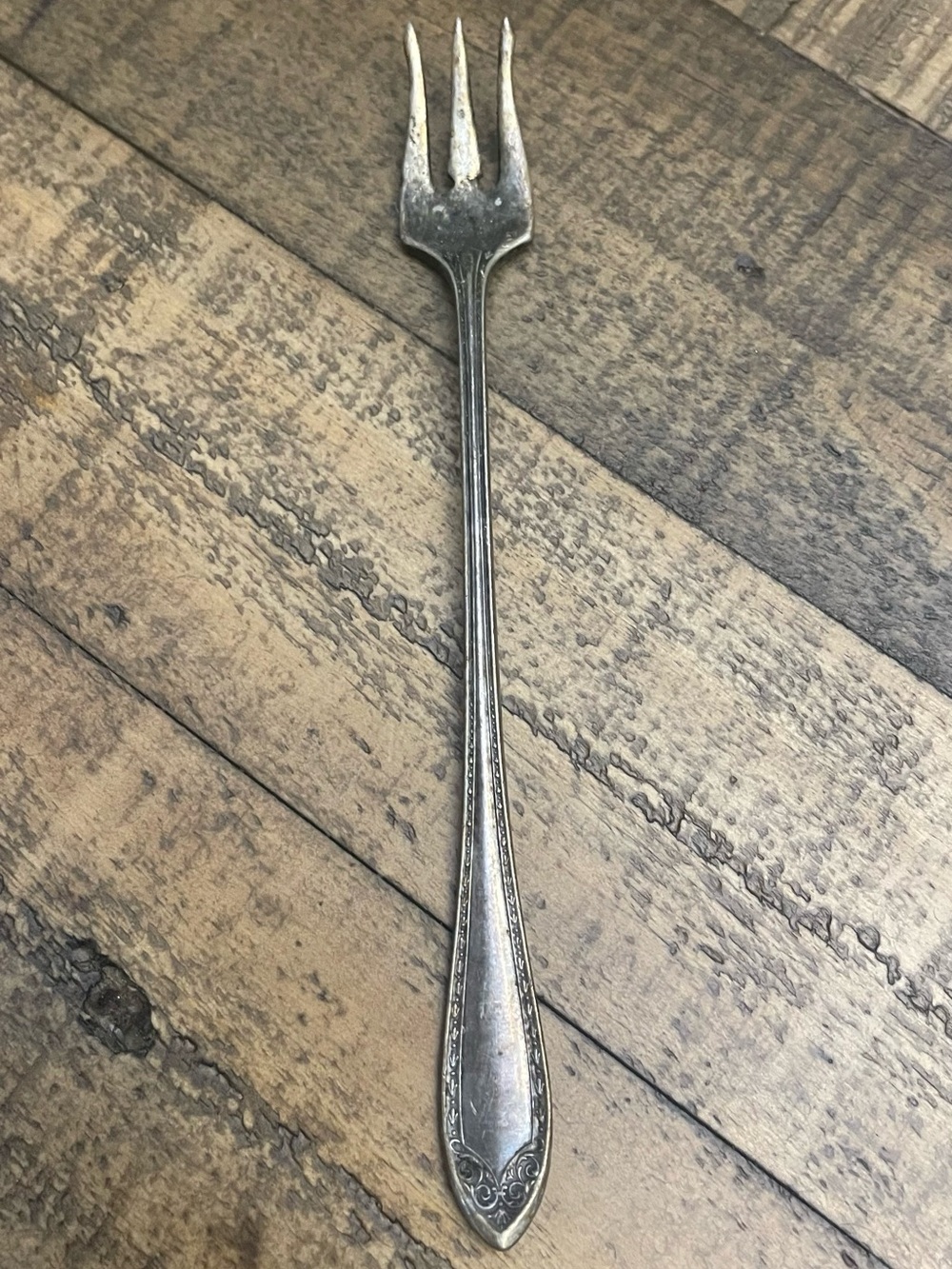 Vintage Community Plate Silverware Oyster/Appetizer Fork